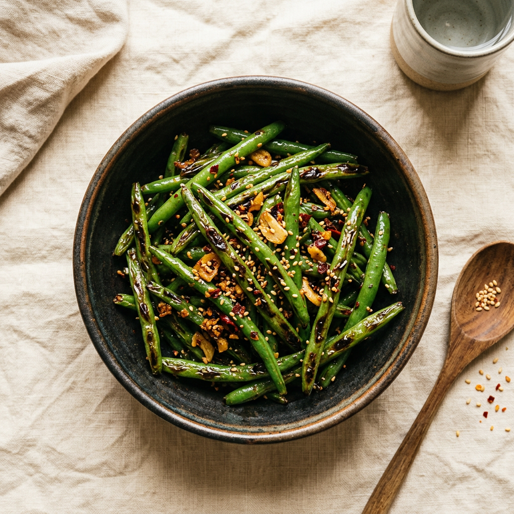 Garlic Green Beans