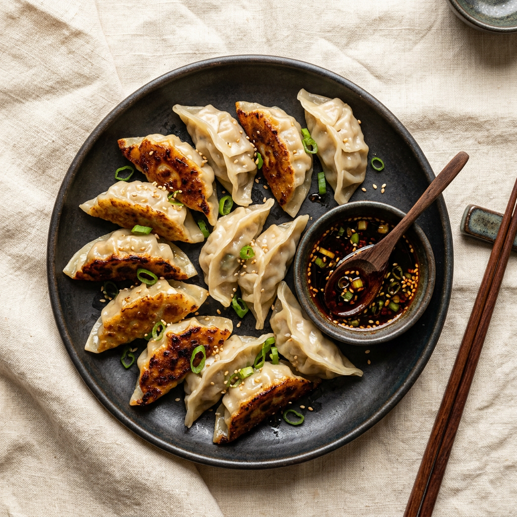 Pork Potstickers (6)